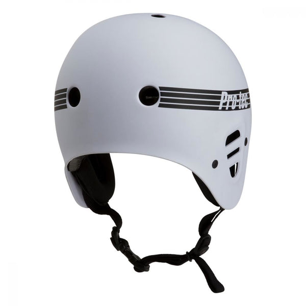 Pro-Tec Helmet Full Cut Cert - Matte White - Skatewarehouse.co.uk