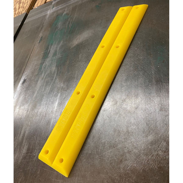 Lil Jawn x SNOT Skateboard Wheels Co. 'Wide Boy' Rails Yellow - Skatewarehouse.co.uk