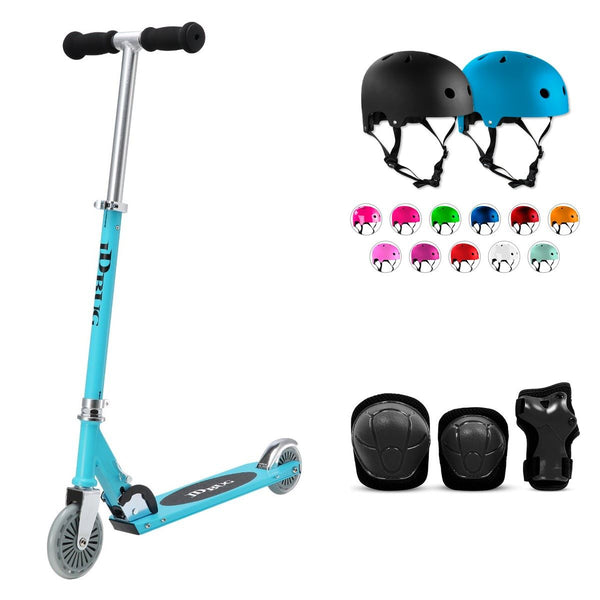 JD Bug Jr Street Scooter - Teal Matt Bundle