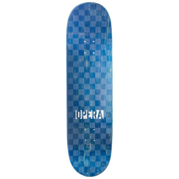 Opera Bureaucracy EX7 Blue / Black Skateboard Deck - 9.0