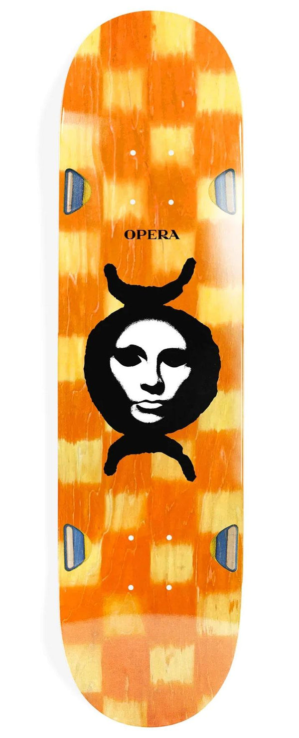 Opera Dye Mask - EX7 Yellow / Orange Skateboard Deck - 8.5