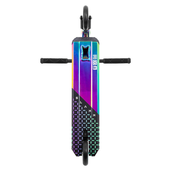 Slamm Assault Stunt Scooter - Neochrome - Skatewarehouse.co.uk