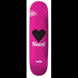 Heart Supply HS - Vertical Flow Skateboard Deck Pink 8 - Skatewarehouse.co.uk