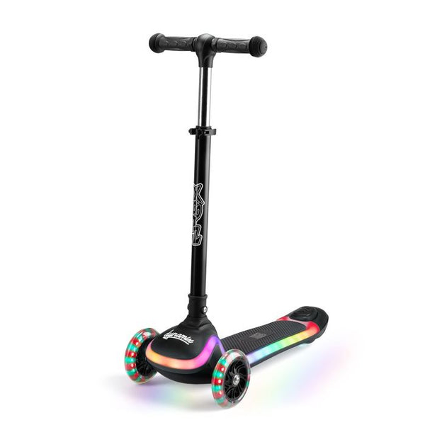 Xootz Dynamix LED Tri Scooter - Black