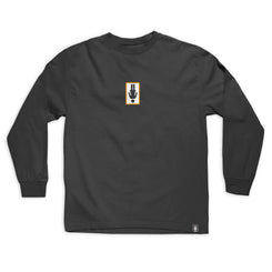 Girl 93 Til Oops Long Sleeve Tee Granite - Grey
