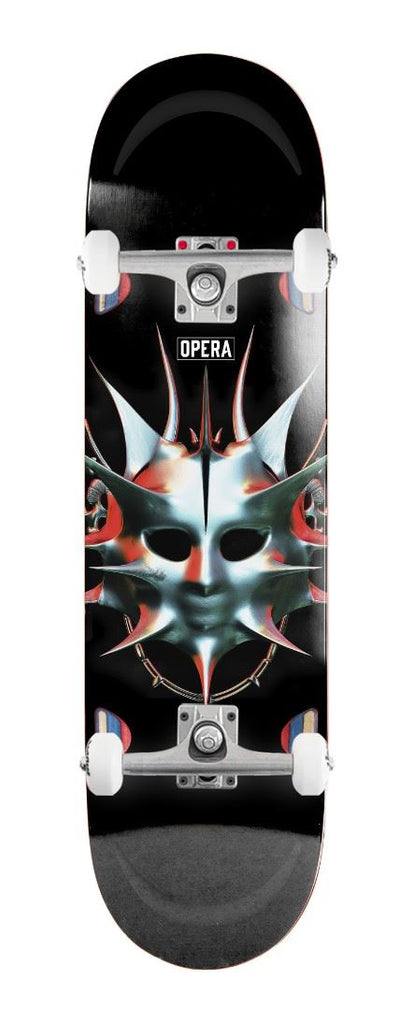 Opera Spike EX7 Black x Venom Custom Complete Skateboard - 8.5"