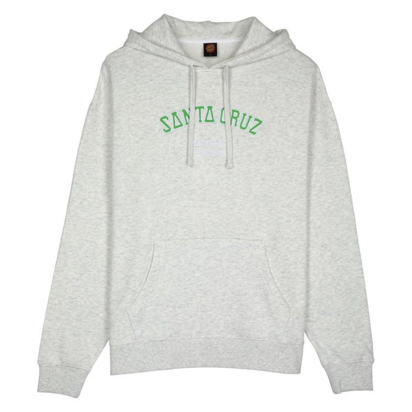 Santa Cruz Hood Collegiate Strip - Athletic Heather - Skatewarehouse.co.uk