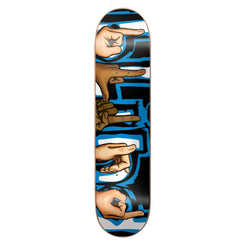 Blind Signs Blue Skateboard Deck - 8.25"