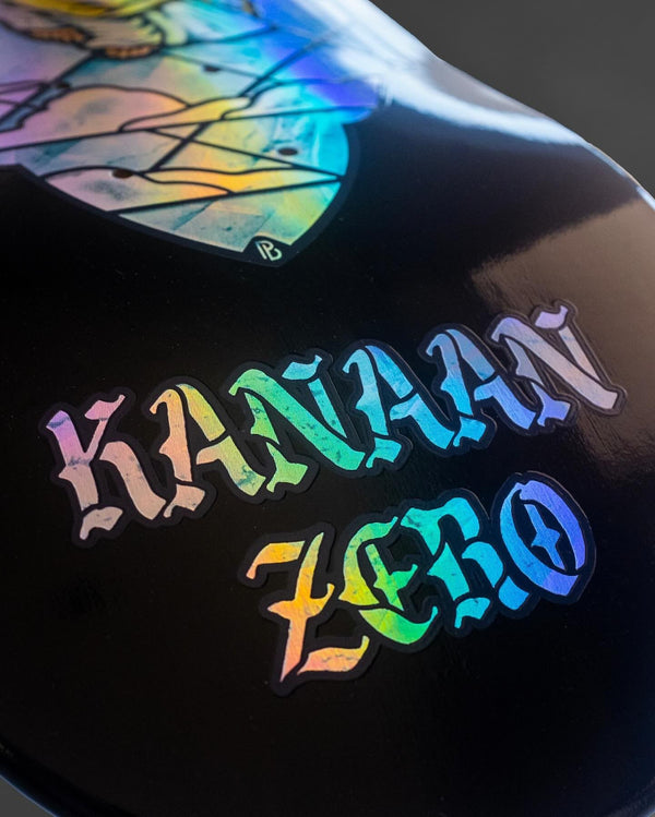 Zero Skateboard Stained Glass Kanaan Dern Skateboard Deck - 8.375