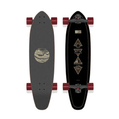 Elements 36"x9" Kicktail Long Island Complete Skateboard - 9.0"