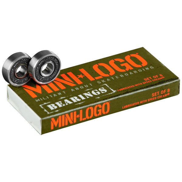 Mini Logo Bearings - 8mm - Skatewarehouse.co.uk