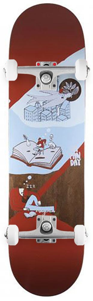 Magenta Soy Panday Extravision Complete Skateboard - 8.125