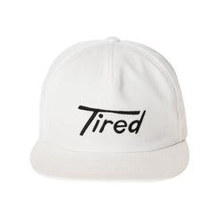Tired Old Mobil Cap White - One Size