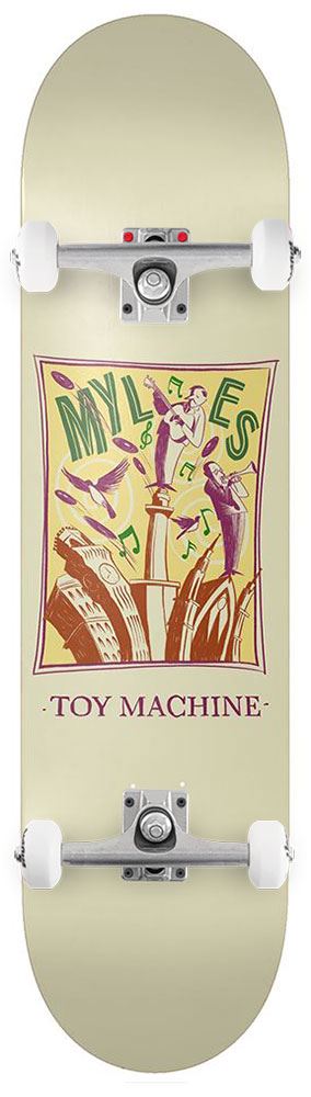 Toy Machine Myles Willard Jazz x Venom Custom Complete Skateboard - 8.5