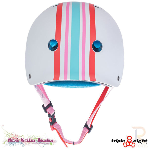 Triple 8 Cert SweatSaver Helmet - Moxi Stripey - Small / Medium