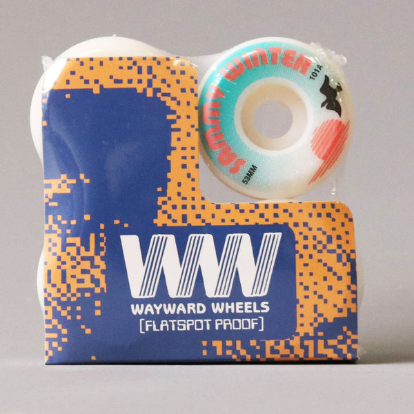 Wayward Funnel Pro - Sammy Winter (White / Red) Skateboard Wheels - 53mm