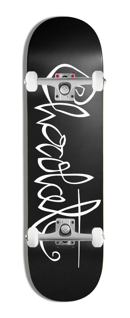 Chocolate OG Script Chris Roberts Twin x Venom Custom Complete Skateboard - 8.25