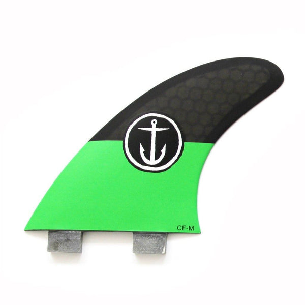 Captain Fin Co - CF Series 5 - Medium - Black / Green (FCS) - M