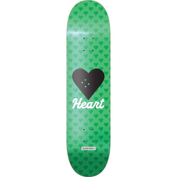 The Heart Supply HS Vertical Flow Green x Venom Custom Complete Skateboard - 8.125