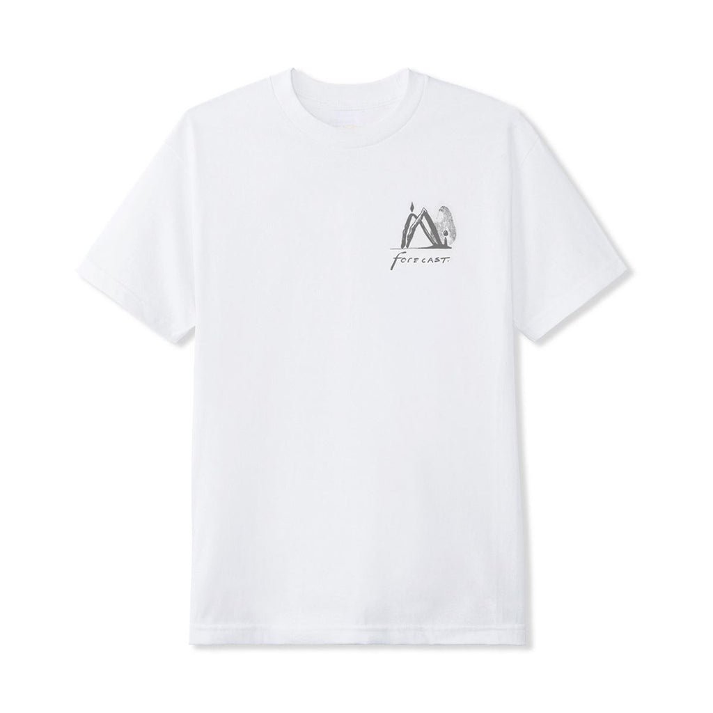 Forecast Eko / Berol Meltdown 'CHRONOFLOW' Tee White - Skatewarehouse.co.uk