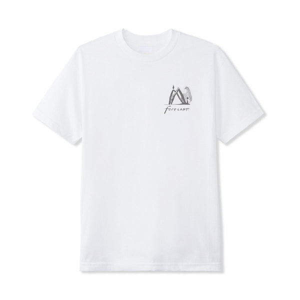 Forecast Eko / Berol Meltdown 'CHRONOFLOW' Tee White - Skatewarehouse.co.uk