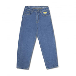 Homeboy Pant X-tra BAGGY Jeans - Washed Blue - Skatewarehouse.co.uk