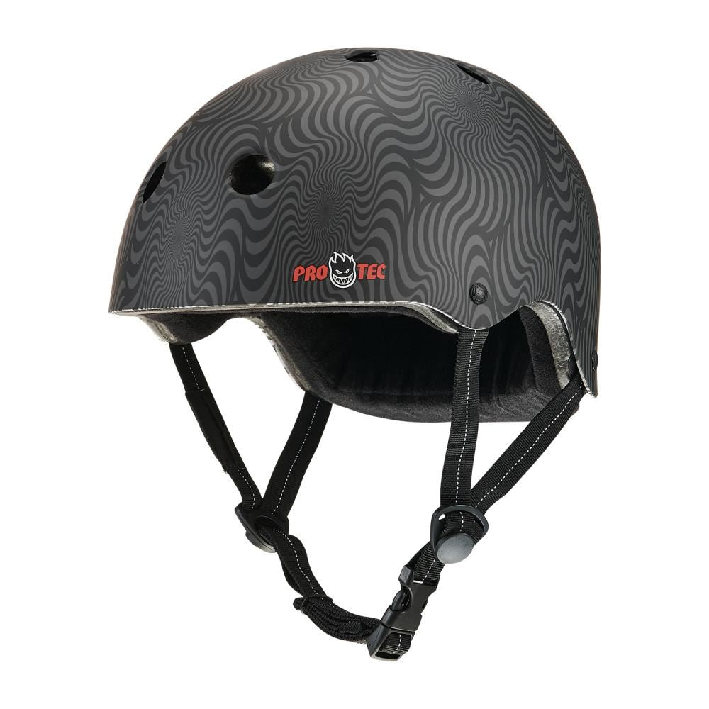 Pro-Tec Helmet X Spitfire Low Pro - Black Swirl - Skatewarehouse.co.uk