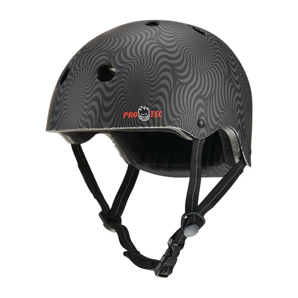 Pro-Tec Helmet X Spitfire Low Pro - Black Swirl - Skatewarehouse.co.uk