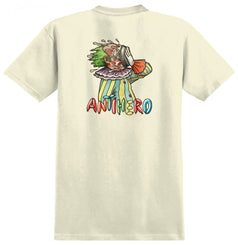 Antihero S/S Bozos - Cream / Multi Color Prints - Skatewarehouse.co.uk