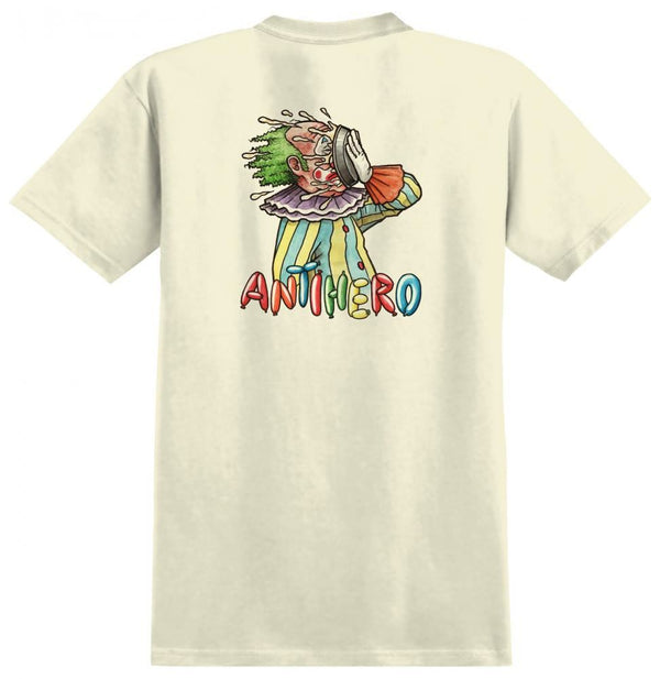 Antihero S/S Bozos - Cream / Multi Color Prints - Skatewarehouse.co.uk