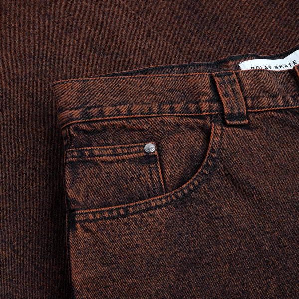 Polar Skate Co Big Boy Pants | Badalona (Orange Black)