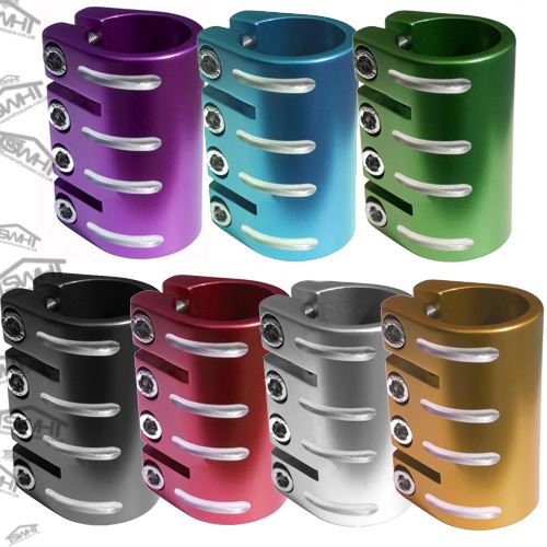 Blazer Scooter Pro Quad Clamp With Shim - Green - Skatewarehouse.co.uk