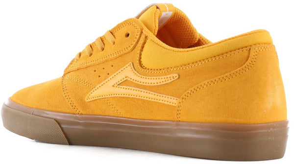 Lakai Griffin Skate Shoes - Yellow / Gum - Skatewarehouse.co.uk