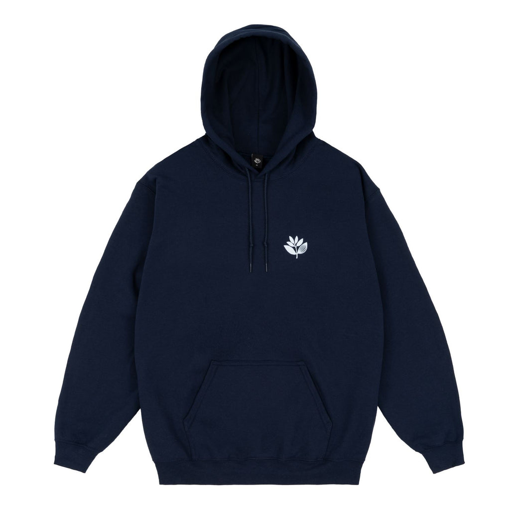 Magenta Plant Hoodie Dark Blue - Skatewarehouse.co.uk
