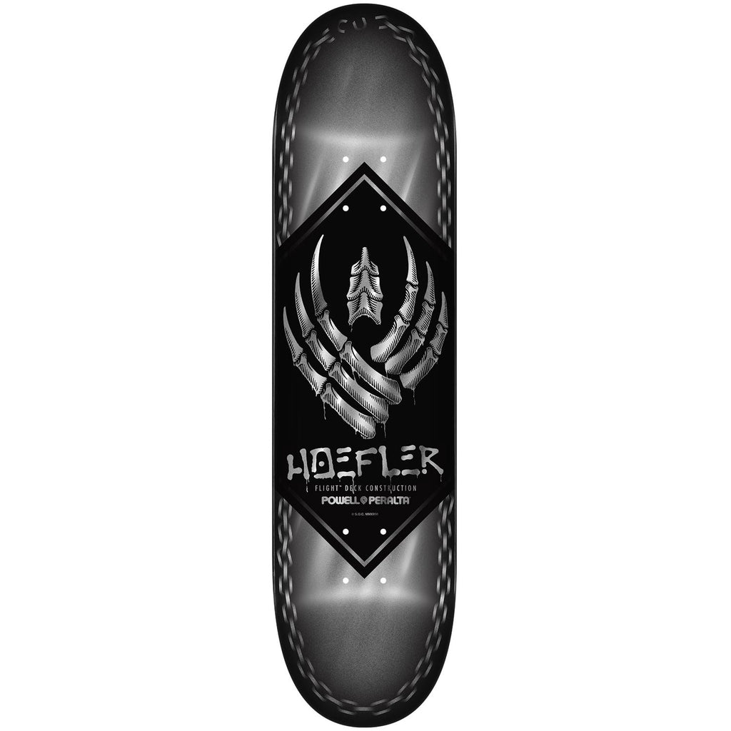 Powell Peralta FLIGHT Kelvin Hoefler • Chains • • Silver Foil Skateboard Deck - 8.0"