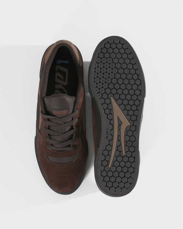 Lakai Cambridge Skate Shoes - Chestnut - Skatewarehouse.co.uk