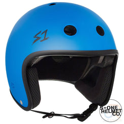 S1 RETRO Lifer Helmets - Cyan Matt