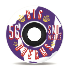 sml. Skateboard Wheels Succulent Cruisers Purple/White Swirl 92a - Skatewarehouse.co.uk