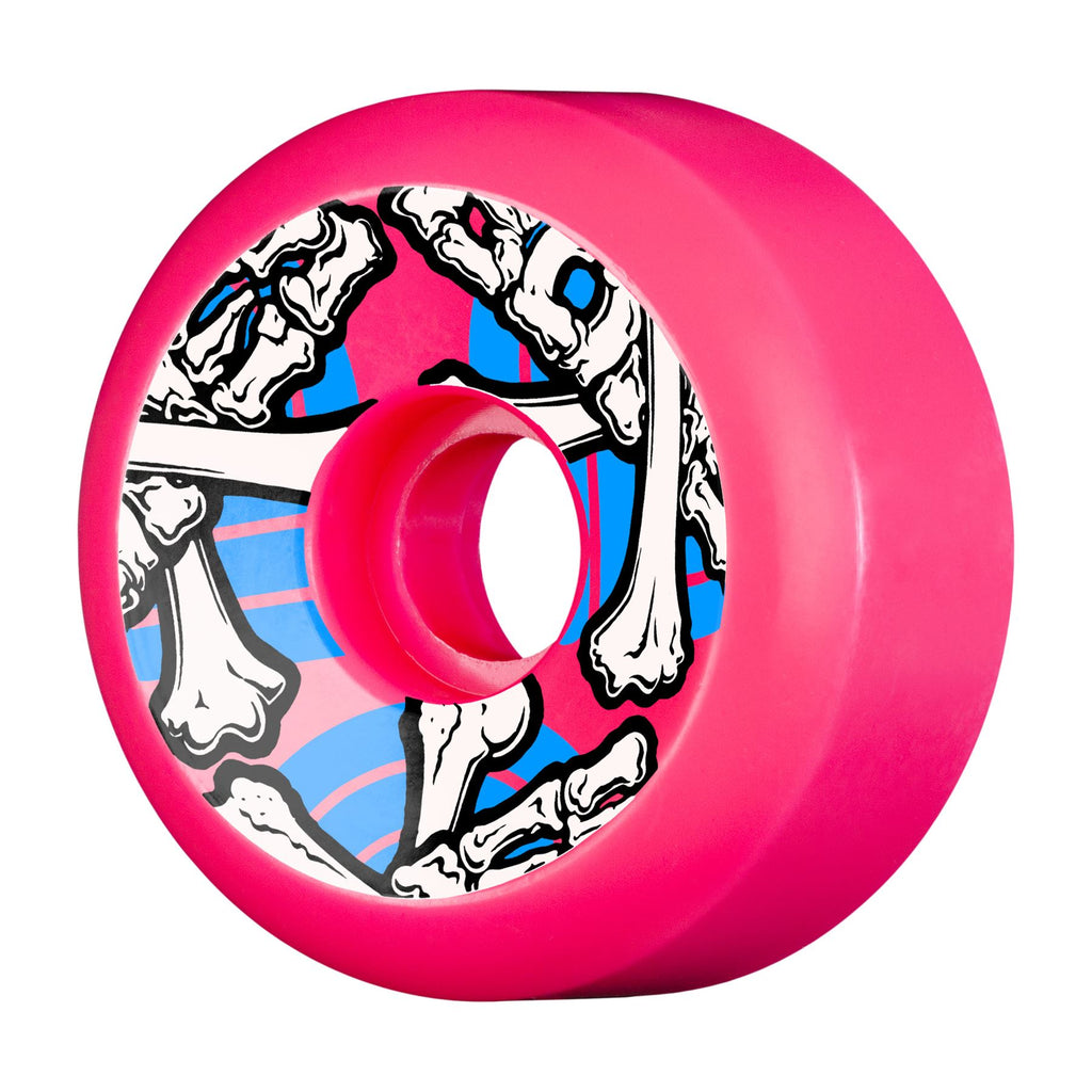 Powell-Peralta Cross Bones • • 97A • Pink Skateboard Wheels - 64mm