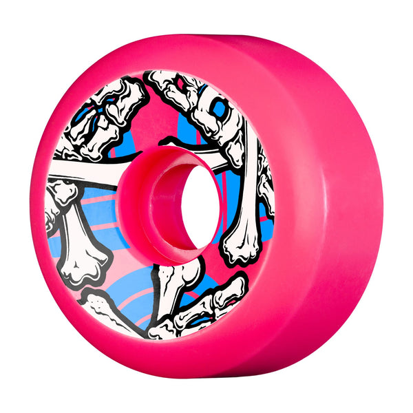 Powell-Peralta Cross Bones • • 97A • Pink Skateboard Wheels - 64mm