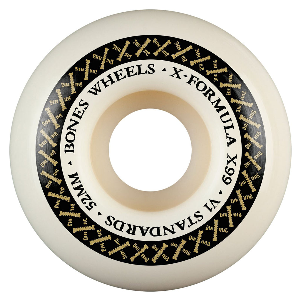 BONES Skateboard Wheels X-Formula • • 99A • V1 Standard (Spring '26) - Skatewarehouse.co.uk