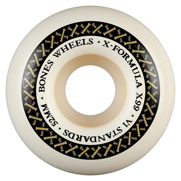 BONES Skateboard Wheels X-Formula • • 99A • V1 Standard (Spring '26) - Skatewarehouse.co.uk