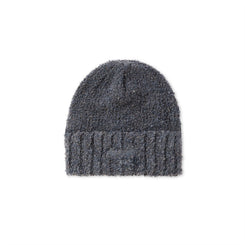 Fluffy Beanie (Grey Blue) - One Size