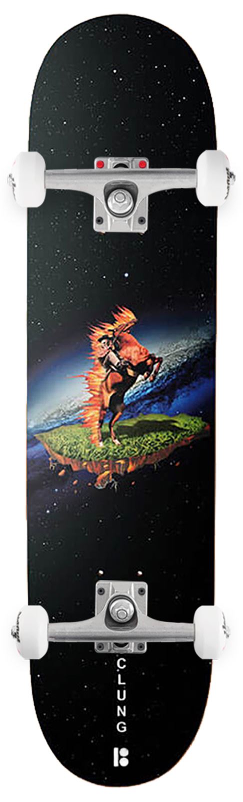 Plan B Ghostrider Mcclung Plan B x Venom Custom Complete Skateboard - 8.25