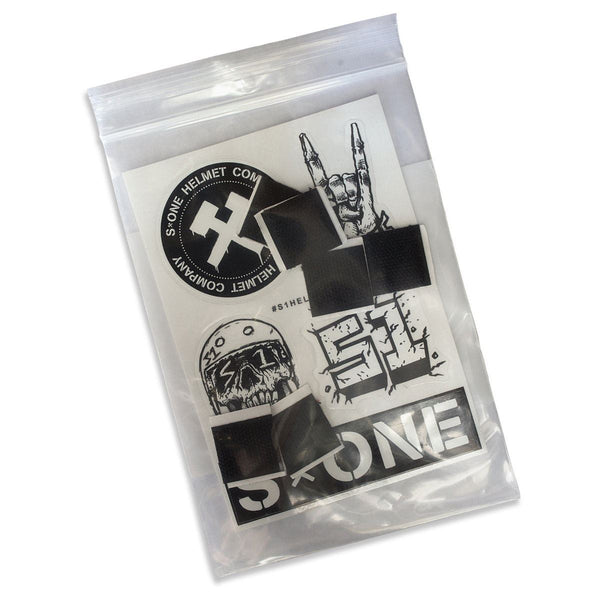 S1 Lifer Helmet - Velcro Kit (6 Piece Set)