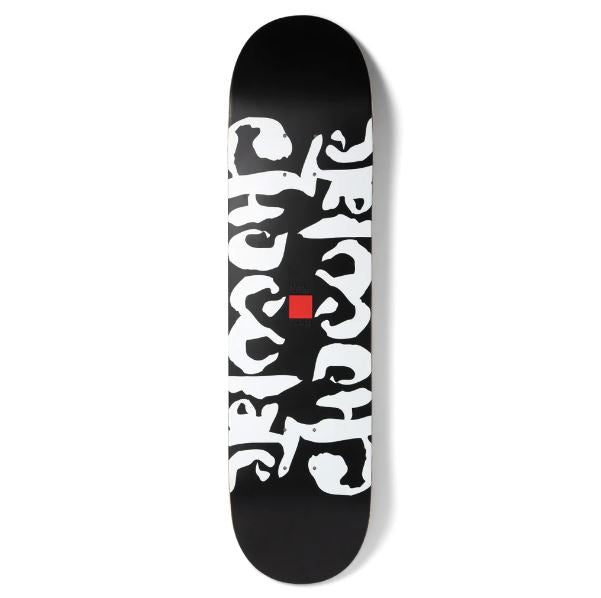 Chocolate Ink Blot Black Chris Roberts Twin Tip Skateboard Deck - 8.5" - Skatewarehouse.co.uk