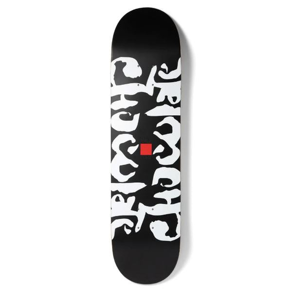 Chocolate Ink Blot Black Chris Roberts Twin Tip Skateboard Deck - 8.5