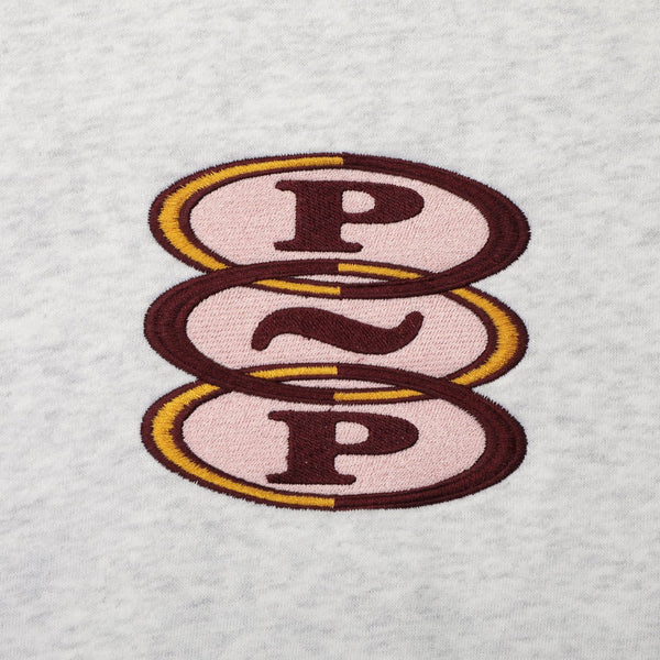 Pass~Port Hoops Organic Sweater (White Marle) - M