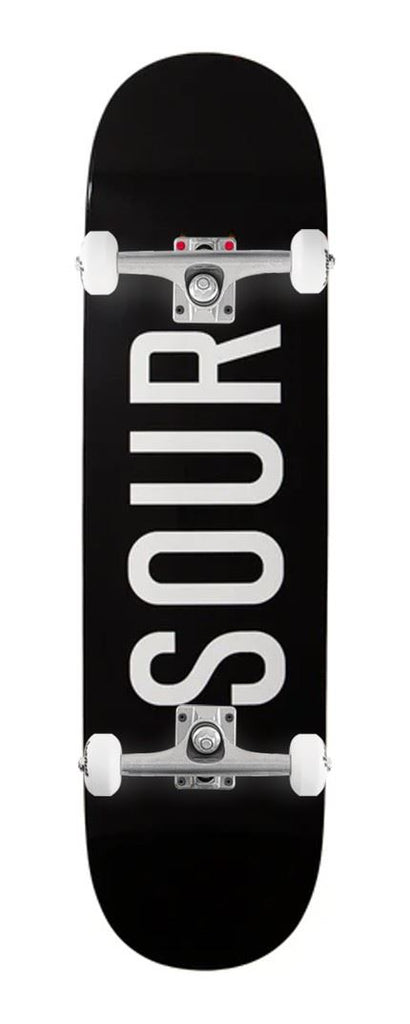 Sour Solution 'Army' Black OG (S2) x Venom Custom Complete Skateboard - 8.5"