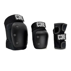 CORE Protection Skate Triple Pad Set - Stealth (Knee / Elbow / Wrist)